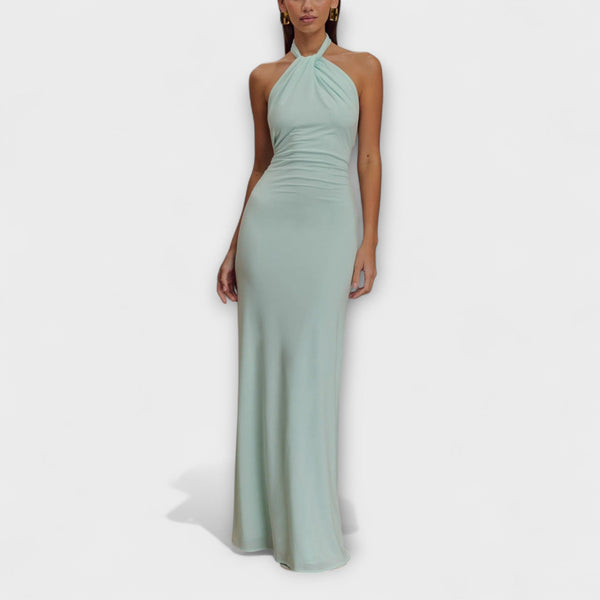 Milada – Maxi haljina s halter izrezom