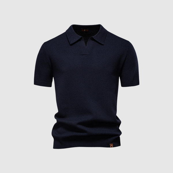 Libuše – Strukturirana polo majica za elegantan i udoban stil