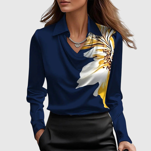 Adéla – Elegantna satenska bluza