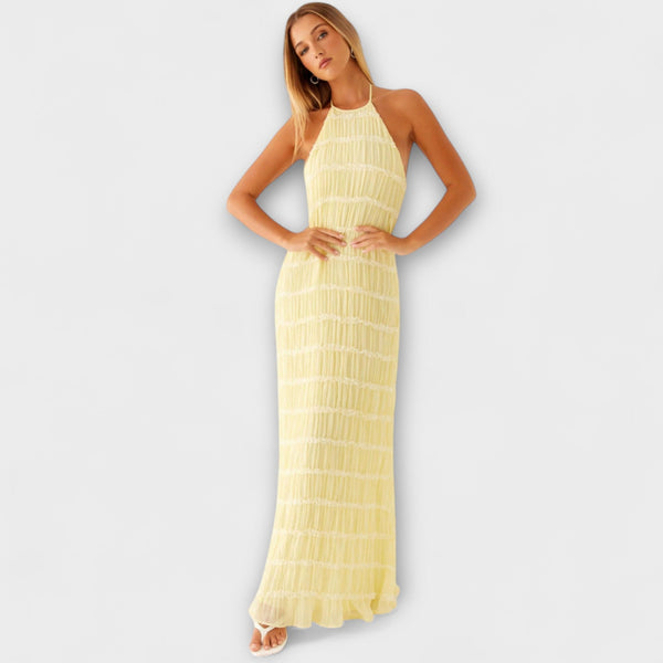 Radislava – Maxi haljina s halter izrezom