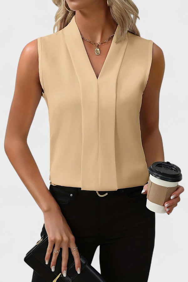 Julia – Bezrukavni top s V-izrezom
