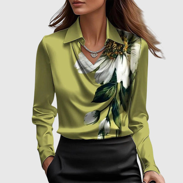 Adéla – Elegantna satenska bluza
