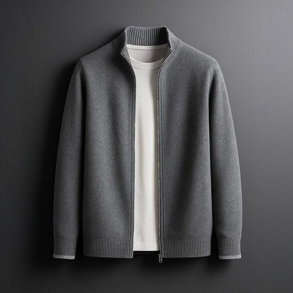 Harvey | Elegantna vunena jakna na zip