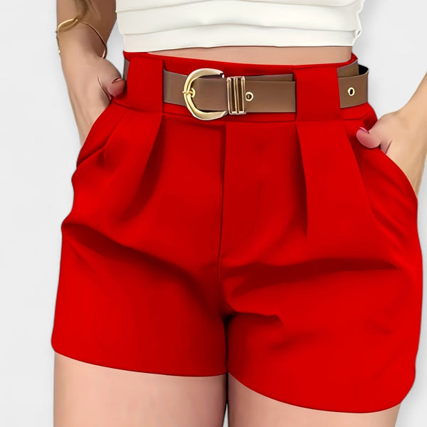 Visoke Pantalone s Plisiranjem