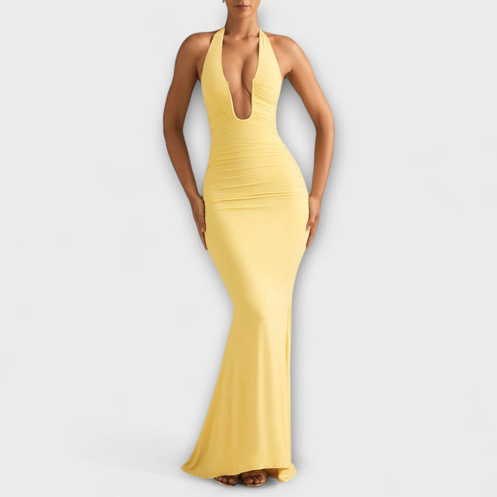 Hedvika – Haljina s halter izrezom