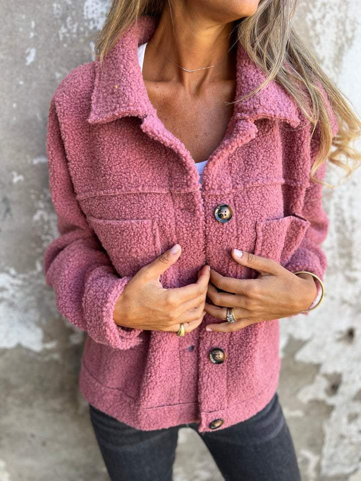 Eliška – Teddy jakna košulja-kroja