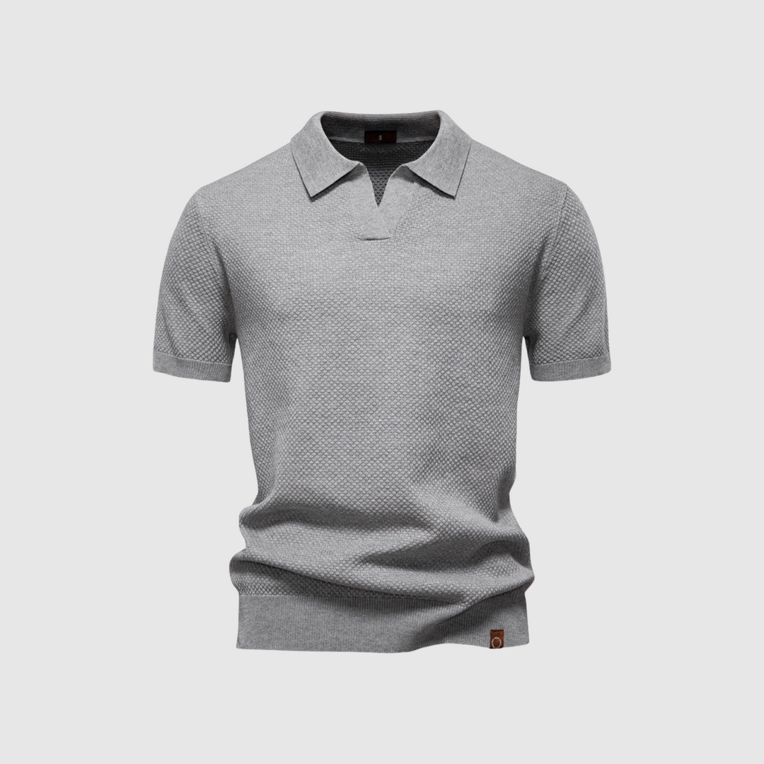 Libuše – Strukturirana polo majica za elegantan i udoban stil