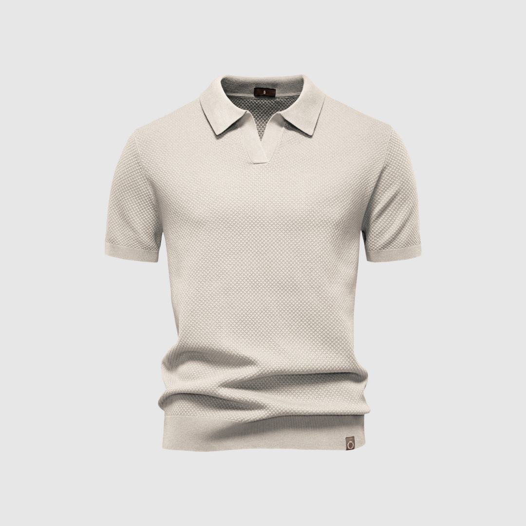 Libuše – Strukturirana polo majica za elegantan i udoban stil