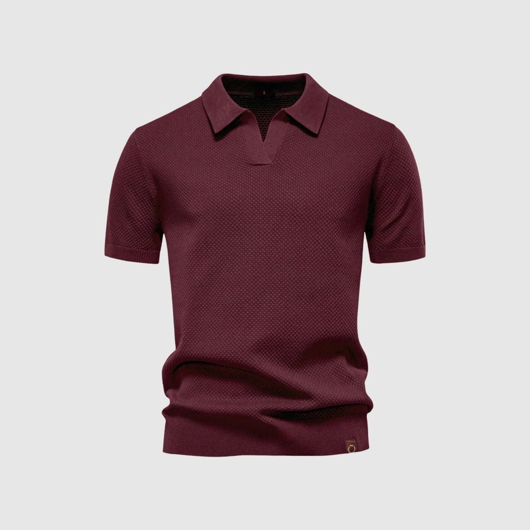 Libuše – Strukturirana polo majica za elegantan i udoban stil