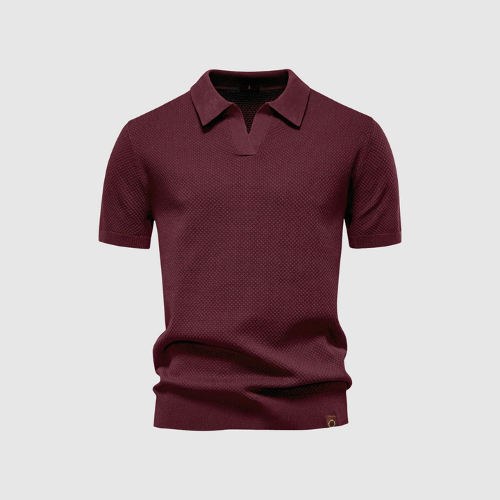 Libuše – Strukturirana polo majica za elegantan i udoban stil