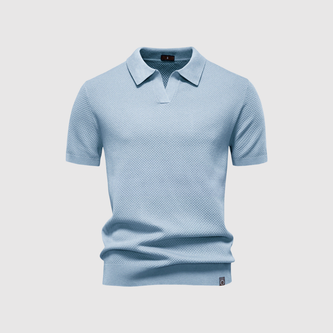 Libuše – Strukturirana polo majica za elegantan i udoban stil