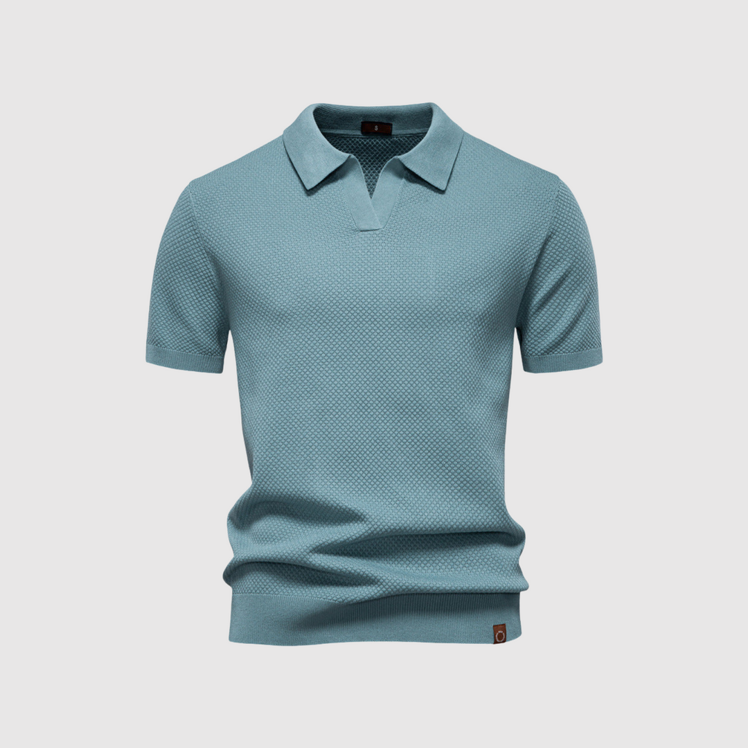 Libuše – Strukturirana polo majica za elegantan i udoban stil