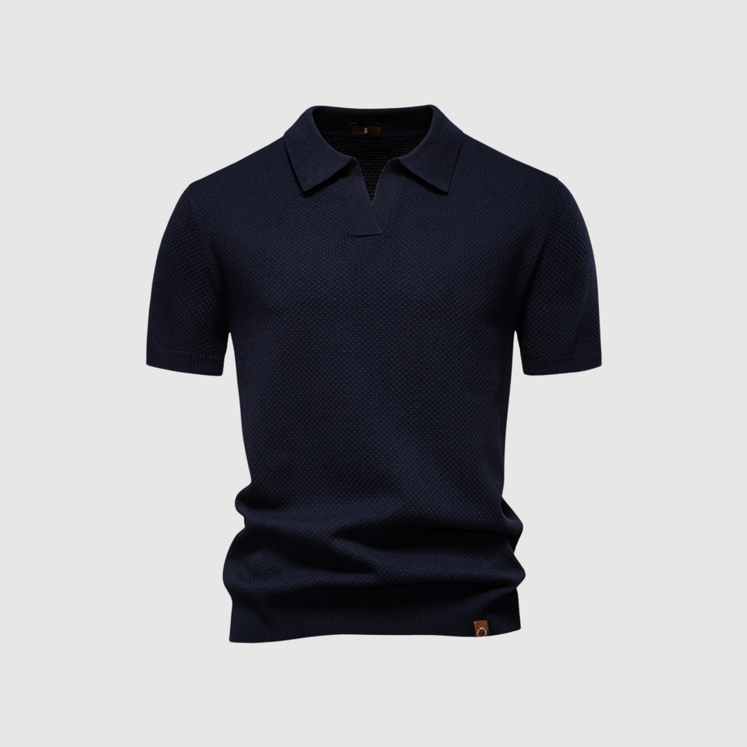 Libuše – Strukturirana polo majica za elegantan i udoban stil
