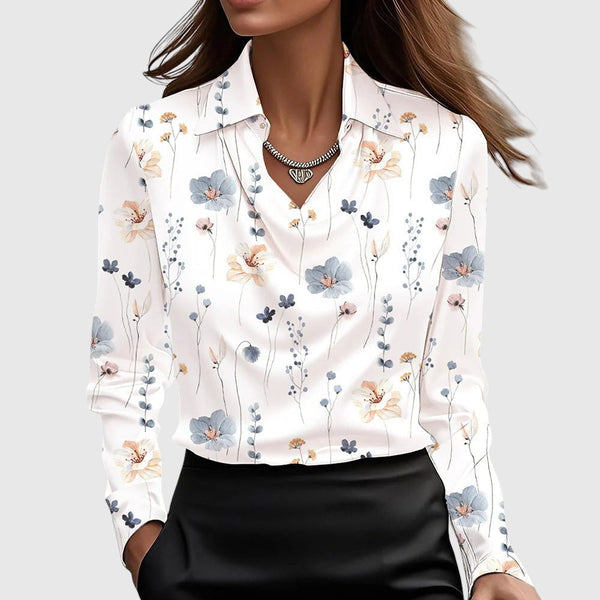 Adéla – Elegantna satenska bluza