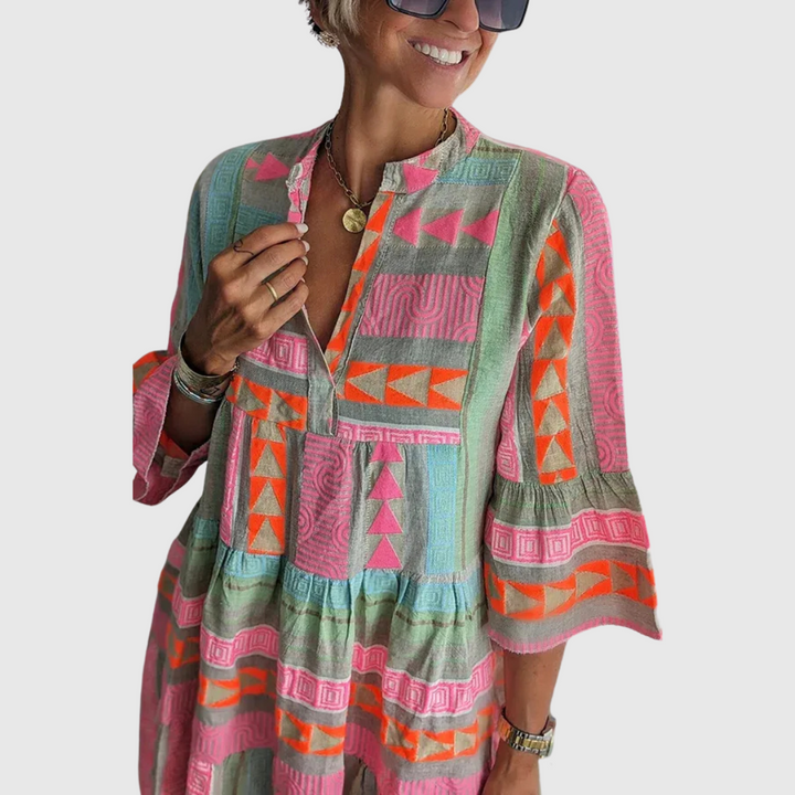 Anna – Boho haljina s volanima