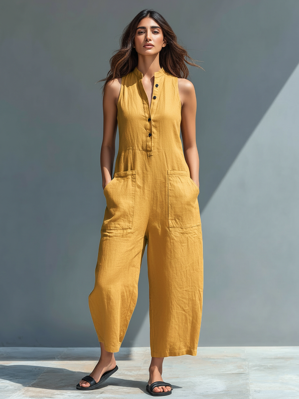 Adéla – Elegantni slobodni overall s minimalističkim dizajnom