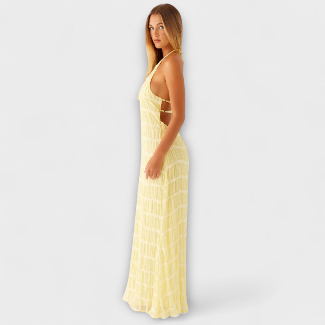 Radislava – Maxi haljina s halter izrezom
