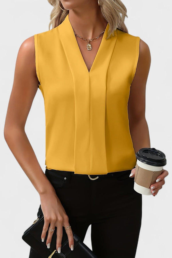 Julia – Bezrukavni top s V-izrezom