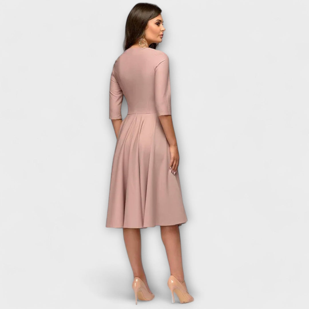Milena – Midi haljina swing kroja