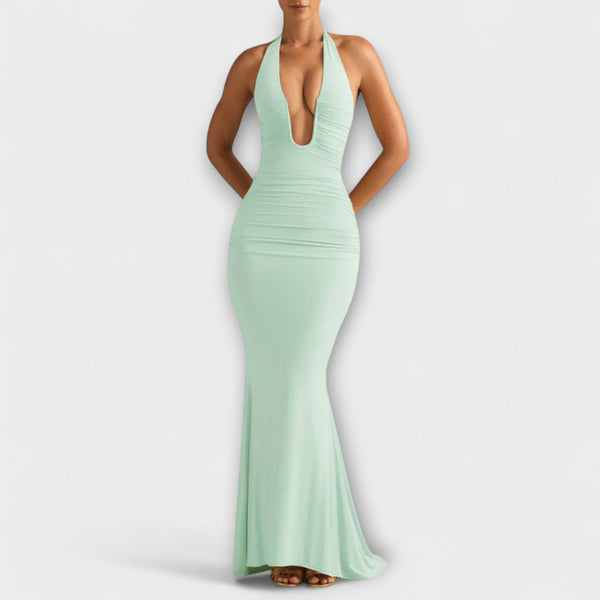 Hedvika – Haljina s halter izrezom