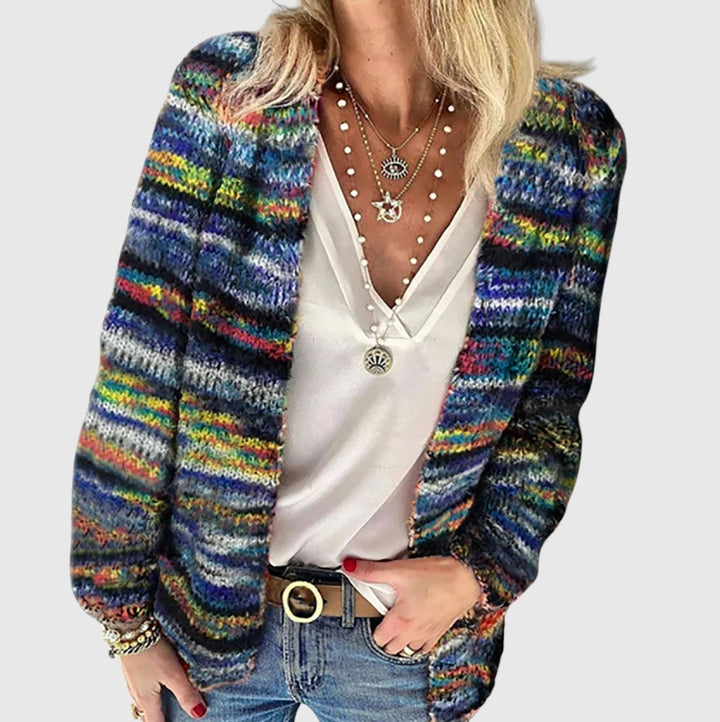 Catherine – Ugodan multicolor kardigan