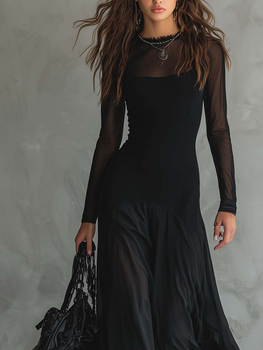 Kristýna | Elegantne maxi haljine od laganog tila
