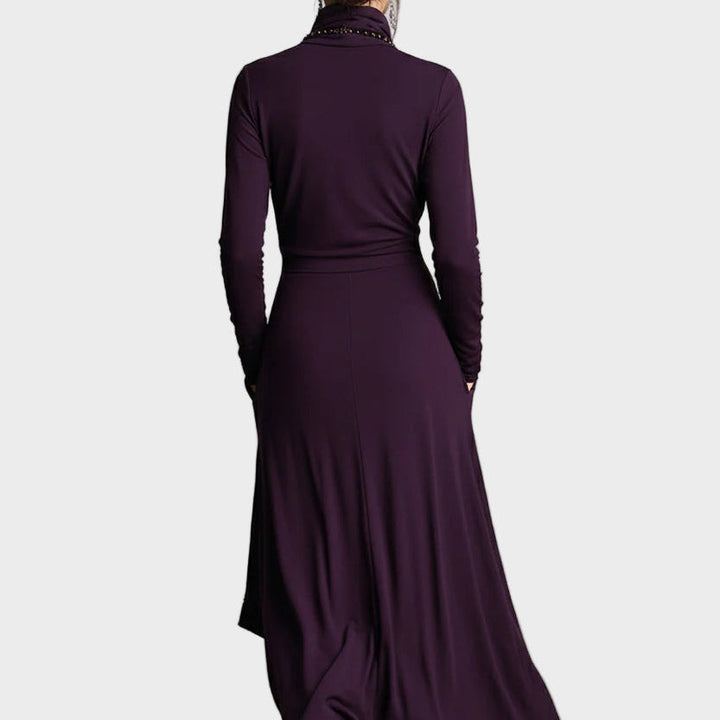 Veronika | Asimetrična Elegantna Haljina s Draperijom