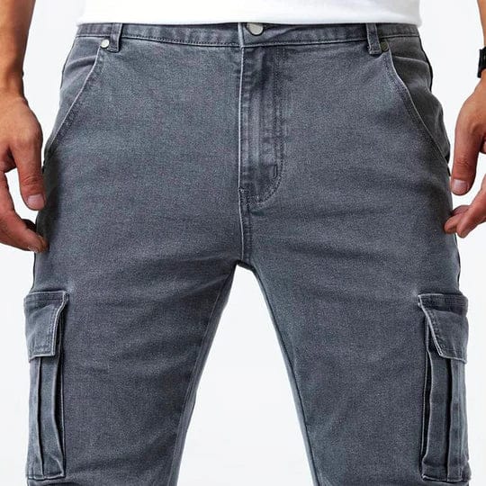 Lukáš – Moderni slim-fit cargo traperice za svakodnevni stil
