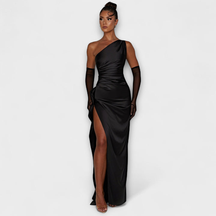 Liliana – Saten maxi haljina