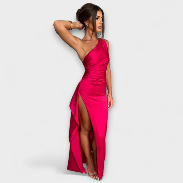 Liliana – Saten maxi haljina