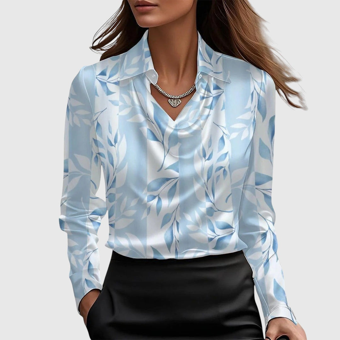 Adéla – Elegantna satenska bluza