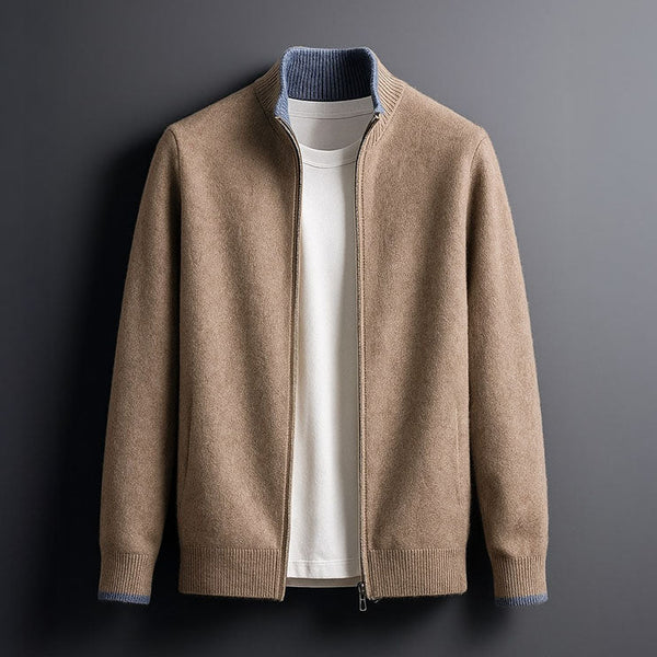 Harvey | Elegantna vunena jakna na zip