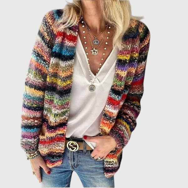 Catherine – Ugodan multicolor kardigan