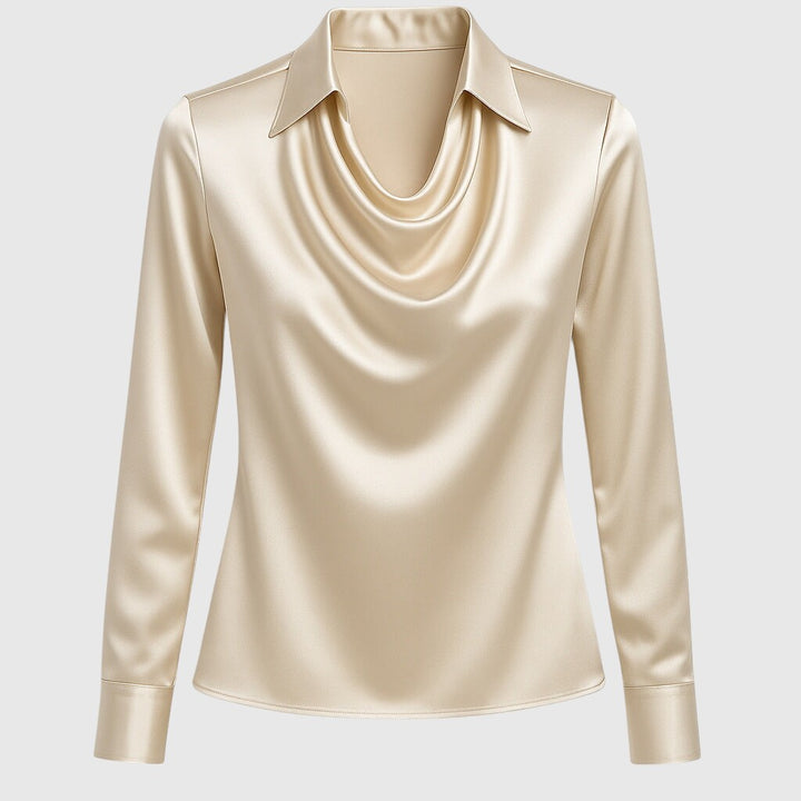 Adéla – Elegantna satenska bluza