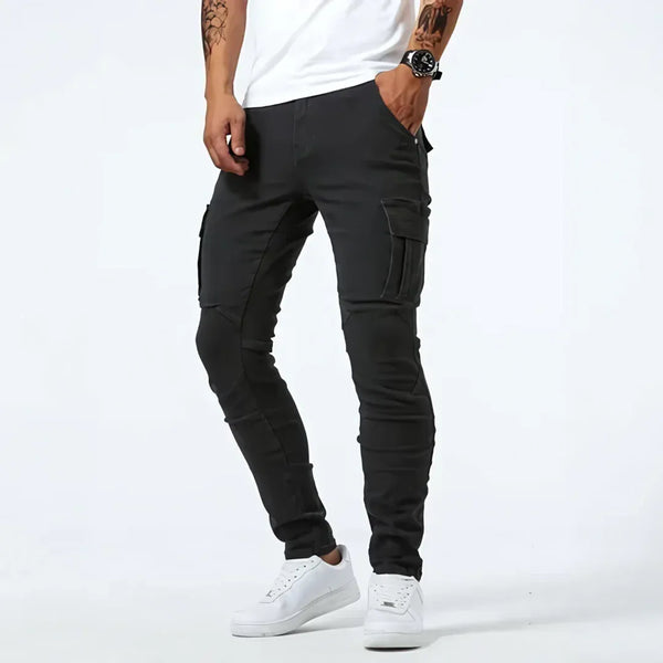 Lukáš – Moderni slim-fit cargo traperice za svakodnevni stil