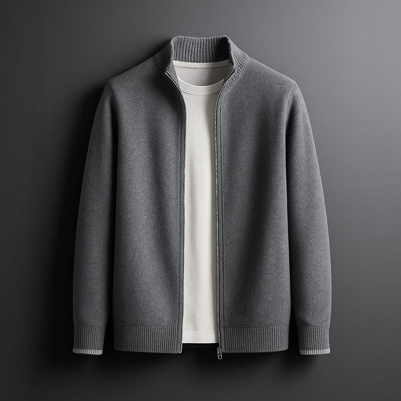 Harvey | Elegantna vunena jakna na zip